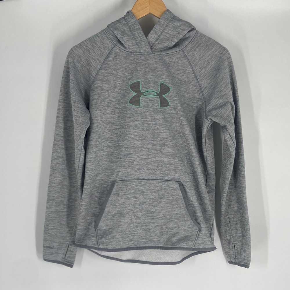 Under Armour Gray Sweatshirt/Hoodies Size SM/P Gently Used
